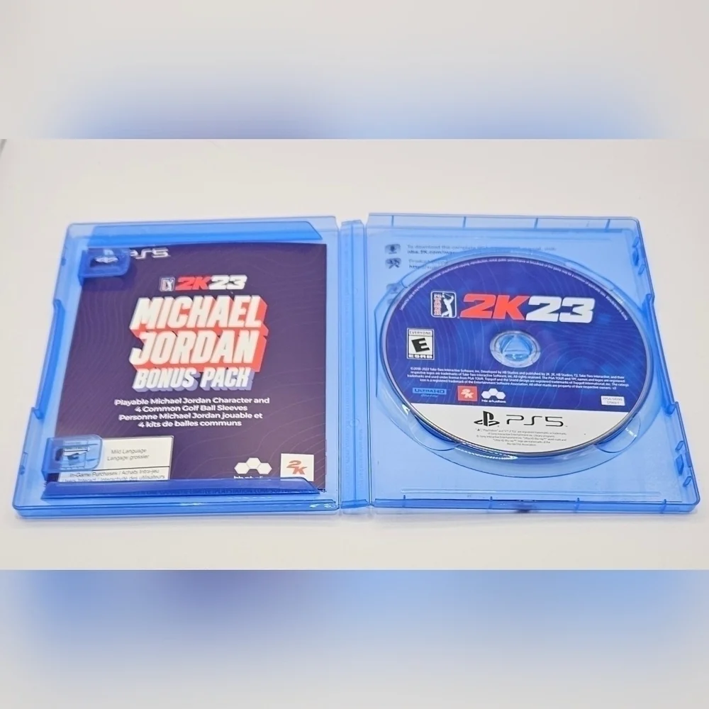 PGA Tour 2K23 PS5 Golf Game Tested Complete With Case - Picture 6 of 9